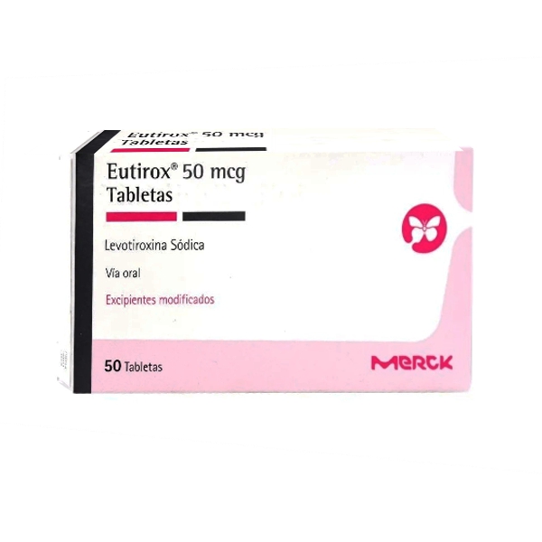 Eutirox 50Mg x 50 Tabletas-Merck – Compras Farmacia