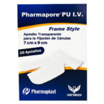 Apósito Trasparente para fijación de Cánula 7 cm x 9 cm – Pharmaplast