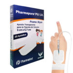 Apósito trasparente para la fijación de Cánulas 5 cm x 5,7 cm – Pharmapore